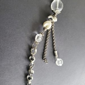 Vintage Kien Long Multi Media Pendant Necklace